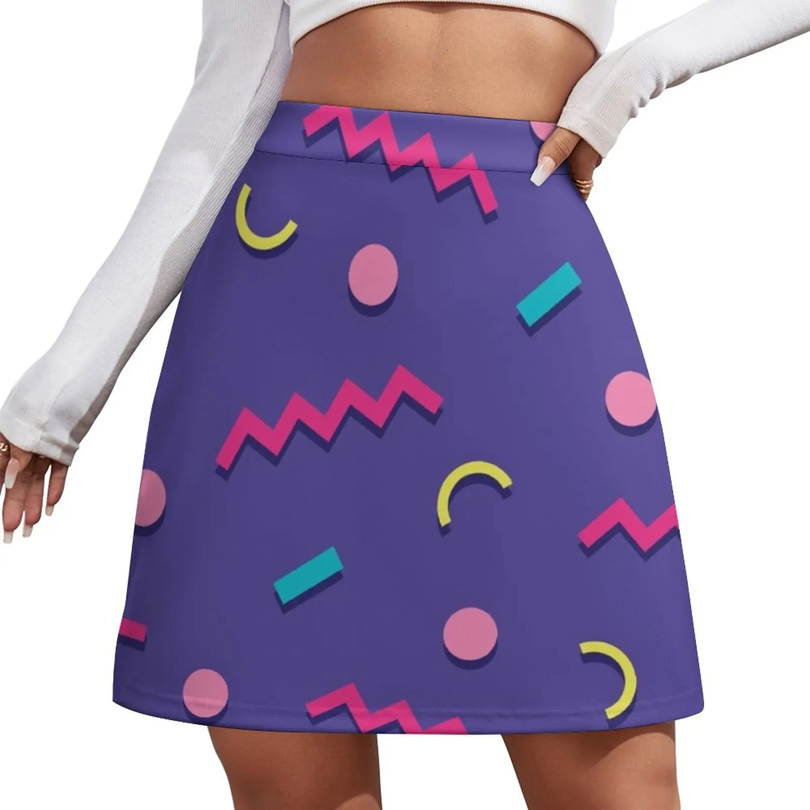 Memphis Pattern 17 - Retro 90s / 80s Mini Skirt elegant social women's skirts summer clothes Skort for women Mini Skirt
Memphis Pattern 17 - Retro 90s / 80s Mini Skirt elegant social women's skirts summer clothes Skort for women Mini Skirt