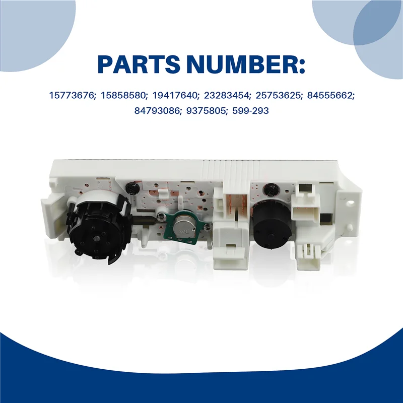 AW-599-293 Car Temperature Control Switch Climate Control Module For Select /GMC Models
AW-599-293 Car Temperature Control Switch Climate Control Module For Select /GMC Models