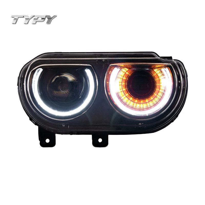 Car LED Headlight With Moving Turn Signal Plug and Play For Dodge Challenger 2008 2009 2010 2011 2013 2014
Car LED Headlight With Moving Turn Signal Plug and Play For Dodge Challenger 2008 2009 2010 2011 2013 2014