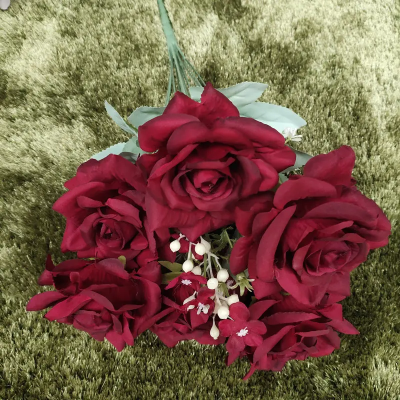 13 Forks Simulated Hibiscus Rose Fake Flower Simulated Flower Artificial Flowers Home Decoration Rose
13 Forks Simulated Hibiscus Rose Fake Flower Simulated Flower Artificial Flowers Home Decoration Rose