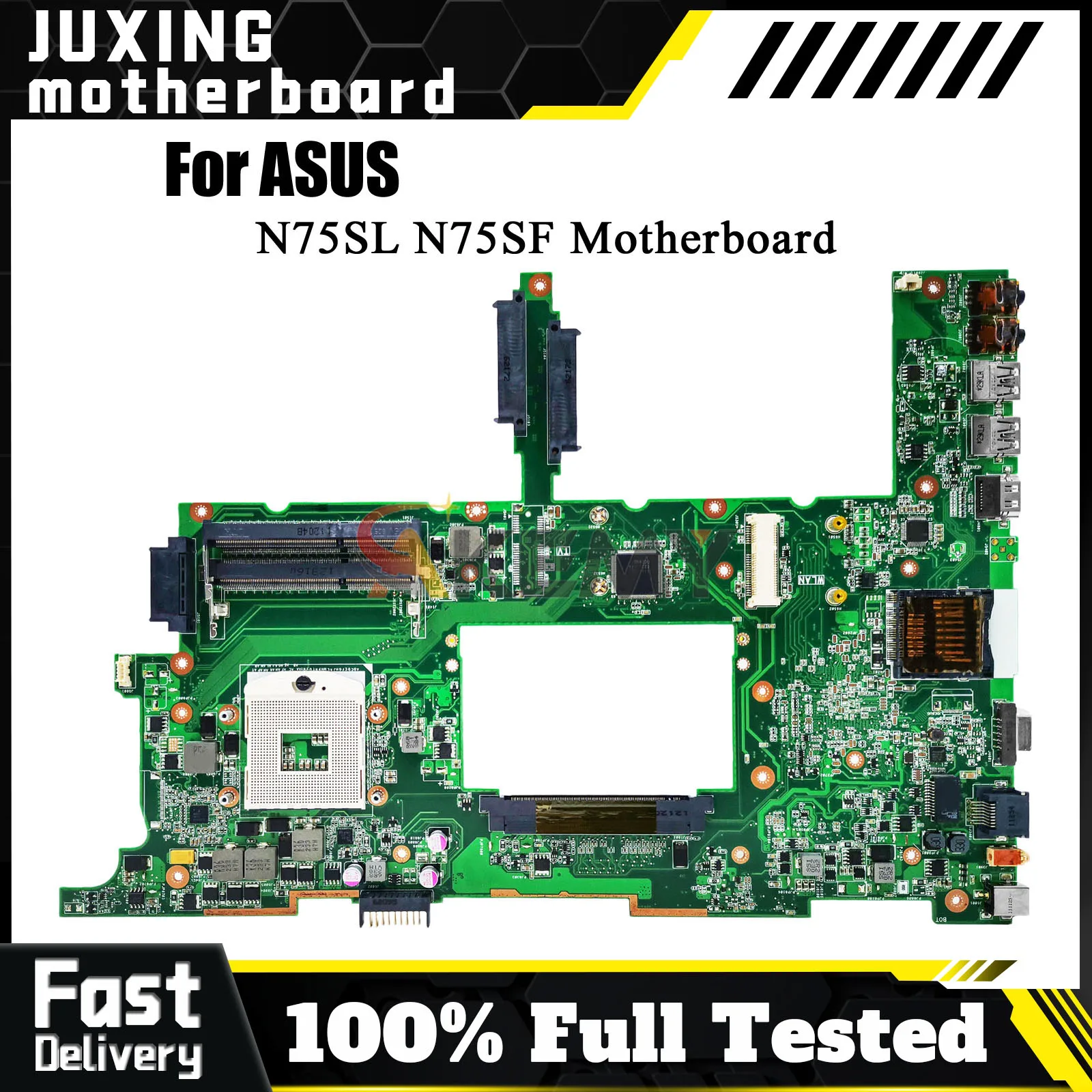 N75SF Laptop Motherboard For ASUS Vivobook N75SL N75SF N75S Notebook Mainboard This item is in stock 100% tests OK fast shipping
N75SF Laptop Motherboard For ASUS Vivobook N75SL N75SF N75S Notebook Mainboard This item is in stock 100% tests OK fast shipping