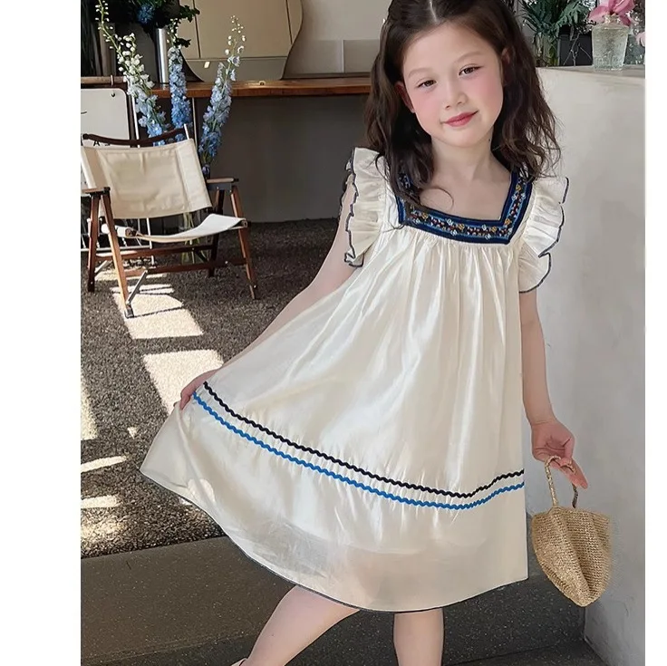 Girls' Princess Dress 2026 Summer New Fashionable Fashionable and Comfortable Kids Outwear Beige Skirt
Girls' Princess Dress 2026 Summer New Fashionable Fashionable and Comfortable Kids Outwear Beige Skirt