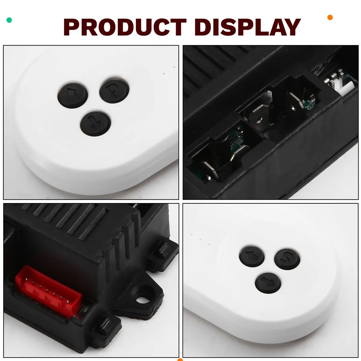 A23G J2D-7P-12V Children'S Electric Car Receiver 12V Controller 2.4G Bluetooth Riding Toy Children Electric Vehicle Parts
A23G J2D-7P-12V Children'S Electric Car Receiver 12V Controller 2.4G Bluetooth Riding Toy Children Electric Vehicle Parts