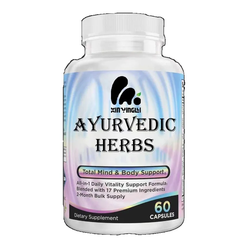 60 capsules of Ayurvedic herbal complex containing 17 active ingredients
60 capsules of Ayurvedic herbal complex containing 17 active ingredients