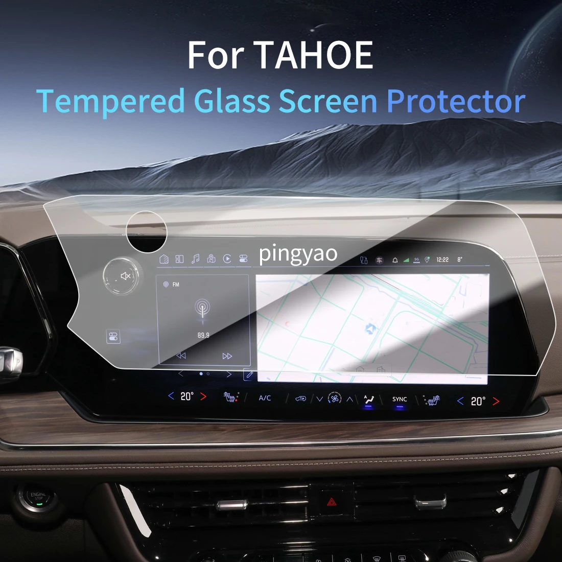 Car Sticker Screen Protector Navigation Display Tempered Glass Protective Film Car Accessories Vehicle For 24 Chevrolet TAHOE
Car Sticker Screen Protector Navigation Display Tempered Glass Protective Film Car Accessories Vehicle For 24 Chevrolet TAHOE