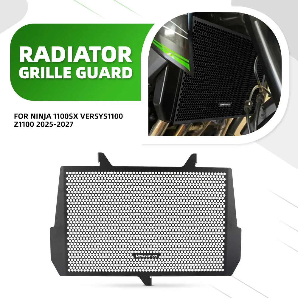 For Kawasaki Ninja 1100SX Versys1100 Z1100 2025-2026-2027 Radiator Grille Guard Protector Grill Oil Cooler Cover Versys 1100
For Kawasaki Ninja 1100SX Versys1100 Z1100 2025-2026-2027 Radiator Grille Guard Protector Grill Oil Cooler Cover Versys 1100