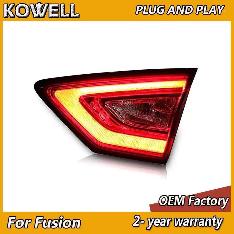 KOWELL Car Styling 4 pieces For Ford Fusion Taillights 2013 2014 2015 2016 Mondeo Tail Lamp Rear DRL Fog Brake Turn Signal Rever
KOWELL Car Styling 4 pieces For Ford Fusion Taillights 2013 2014 2015 2016 Mondeo Tail Lamp Rear DRL Fog Brake Turn Signal Rever