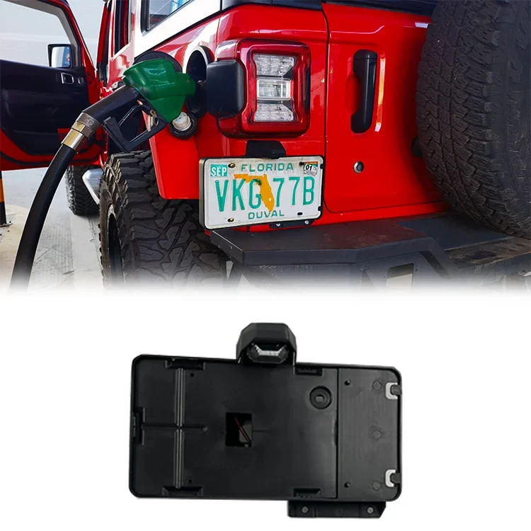 ApolloBlack Rear License Plate Holder Frames Bracket with lamp For 2018+ Wrangler JL
ApolloBlack Rear License Plate Holder Frames Bracket with lamp For 2018+ Wrangler JL