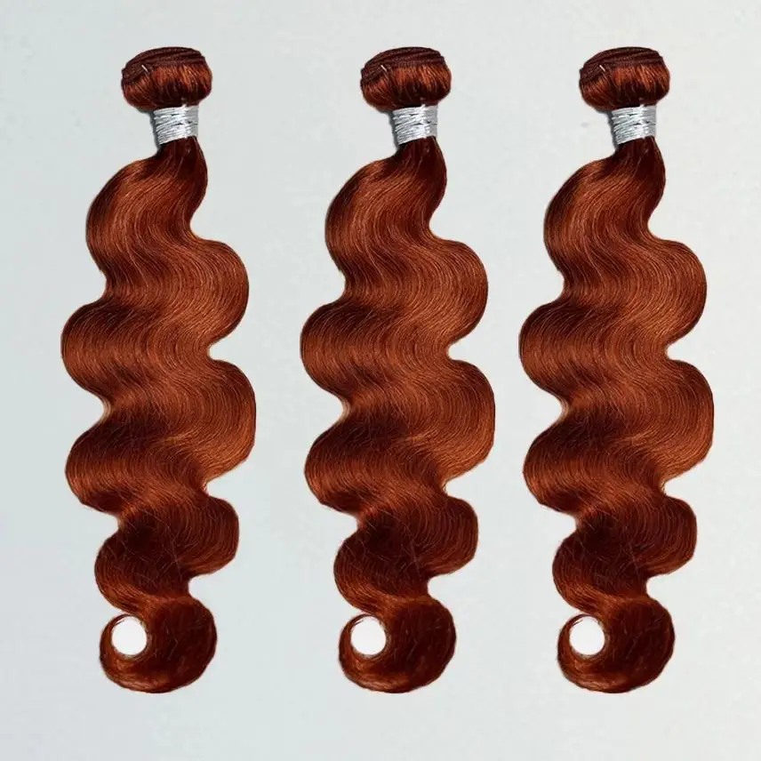 100% Human Hair Reddish Brown Body Wave Bundles 16A Brazilian Hair Weft 1/3/4 Pcs Red Double Drawn Virgin Remy Hair Extensions
100% Human Hair Reddish Brown Body Wave Bundles 16A Brazilian Hair Weft 1/3/4 Pcs Red Double Drawn Virgin Remy Hair Extensions