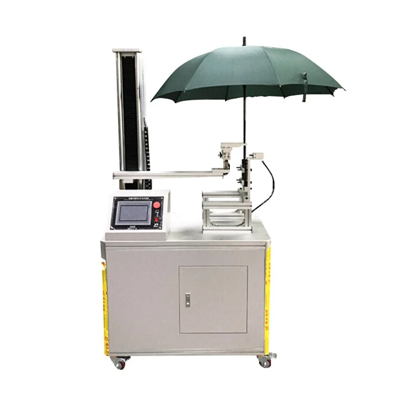 Umbrella repeated switch fatigue testing machine Umbrella/folding umbrella continuous opening and closing fatigue life testing
Umbrella repeated switch fatigue testing machine Umbrella/folding umbrella continuous opening and closing fatigue life testing