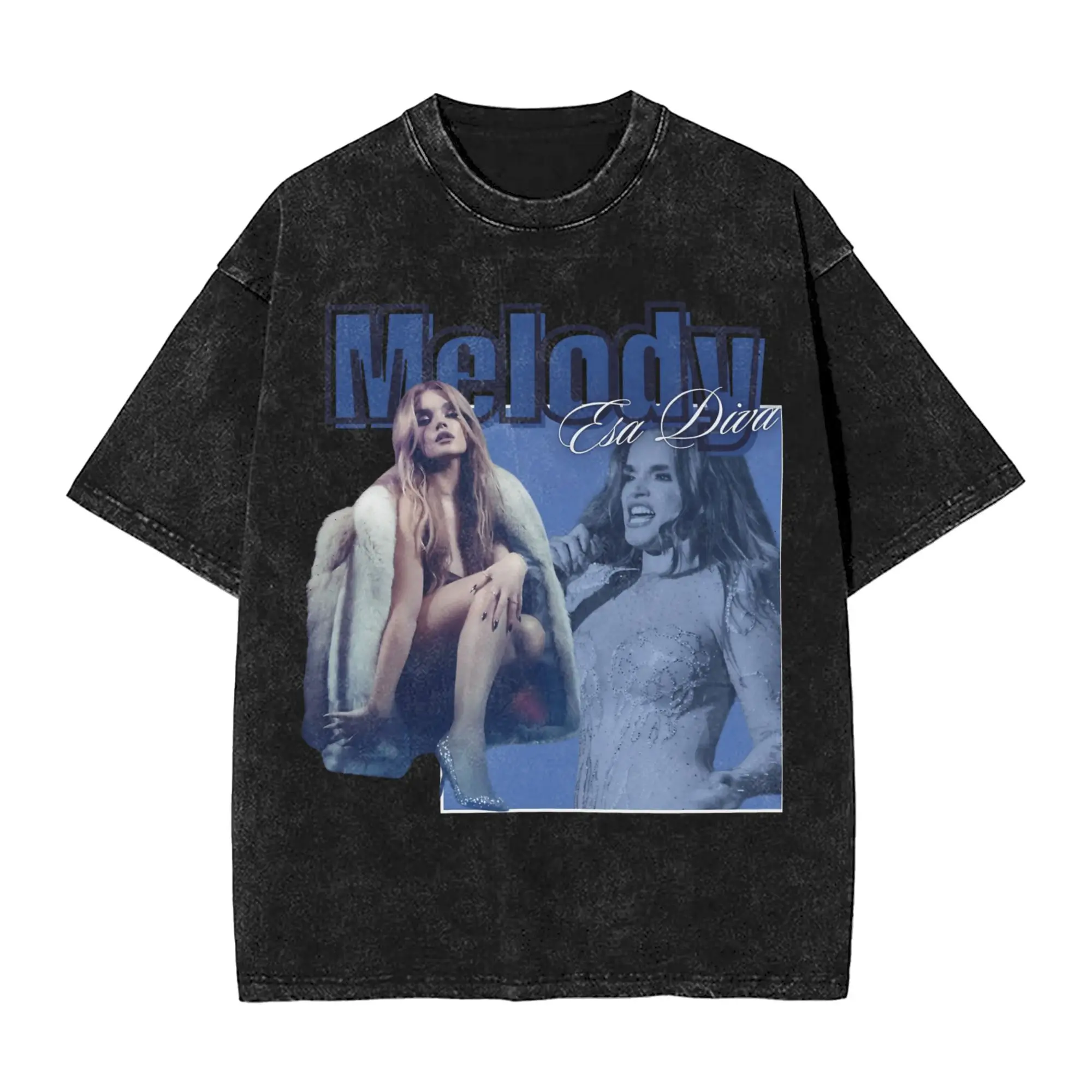 Harajuku Esa Diva Graphic T Shirt Vintage Washed T-Shirts Melody Ruiz Beach Short Sleeve Tees Oversized Cotton Men Women Clothes
Harajuku Esa Diva Graphic T Shirt Vintage Washed T-Shirts Melody Ruiz Beach Short Sleeve Tees Oversized Cotton Men Women Clothes