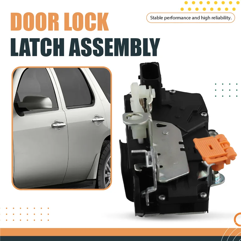 Reliable For Silverado GMC Sierra Yukon Cadillac Escalade 2007-2009 Car Door Lock Latch Assembly 25876386
Reliable For Silverado GMC Sierra Yukon Cadillac Escalade 2007-2009 Car Door Lock Latch Assembly 25876386