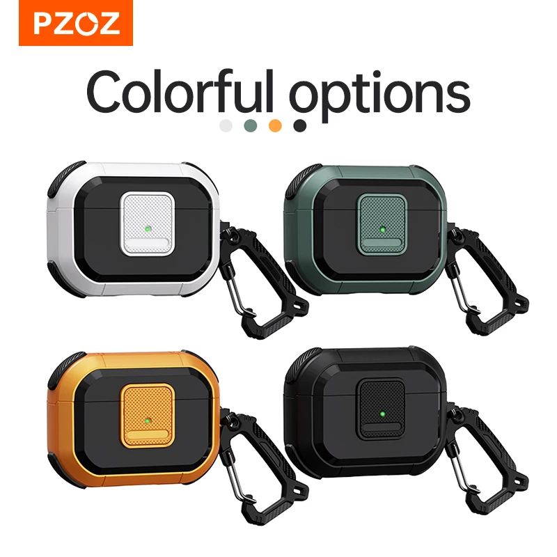PZOZ For Apple Airpods Pro 2 2nd Generation Case Protective Cover For Airpods 3 3rd Earphone Case Secure Lock Clip With Keychain
PZOZ For Apple Airpods Pro 2 2nd Generation Case Protective Cover For Airpods 3 3rd Earphone Case Secure Lock Clip With Keychain
