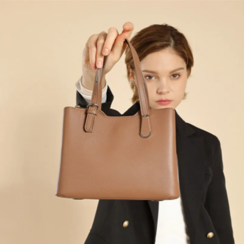 Burminsa 3 Layers Cowhide Genuine Leather Small Tote Handbags For Women 2024 Trend Designer Work Ladies Shoulder Crossbody Bags
Burminsa 3 Layers Cowhide Genuine Leather Small Tote Handbags For Women 2024 Trend Designer Work Ladies Shoulder Crossbody Bags