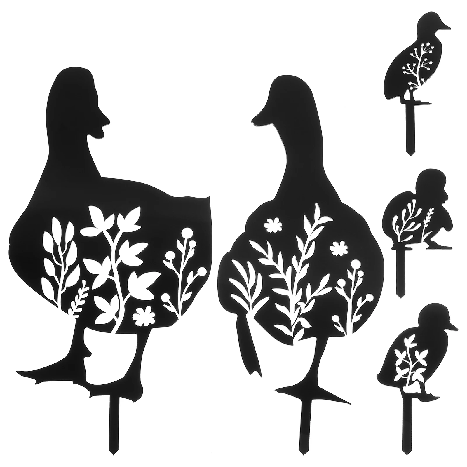 6pcs Acrylic Garden Stakes Yard Decor Lawn Ornaments Outdoor Garden Decorations Farmhouse Style Courtyard Insert Animal Stake
6pcs Acrylic Garden Stakes Yard Decor Lawn Ornaments Outdoor Garden Decorations Farmhouse Style Courtyard Insert Animal Stake