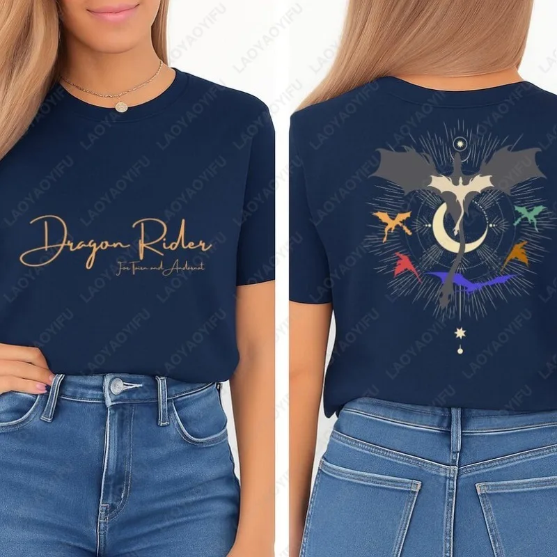 Хлопковая футболка унисекс для взрослых Fourth Wing Dragon Rider, двухсторонняя футболка с книжной фантазией, креативные классические топы в стиле ретро с круглым вырезом и принтом
Хлопковая футболка унисекс для взрослых Fourth Wing Dragon Rider, двухсторонняя футболка с книжной фантазией, креативные классические топы в стиле ретро с круглым вырезом и принтом