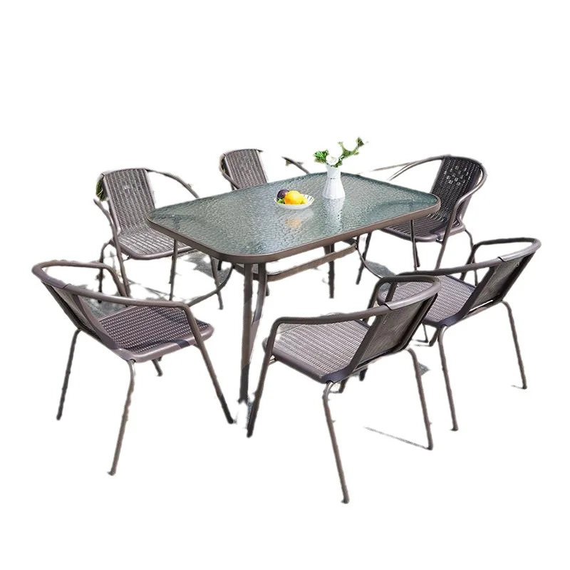 Customizable Outdoor Garden Tables and Chairs Leisure Outdoor Waterproof Sunscreen
Customizable Outdoor Garden Tables and Chairs Leisure Outdoor Waterproof Sunscreen