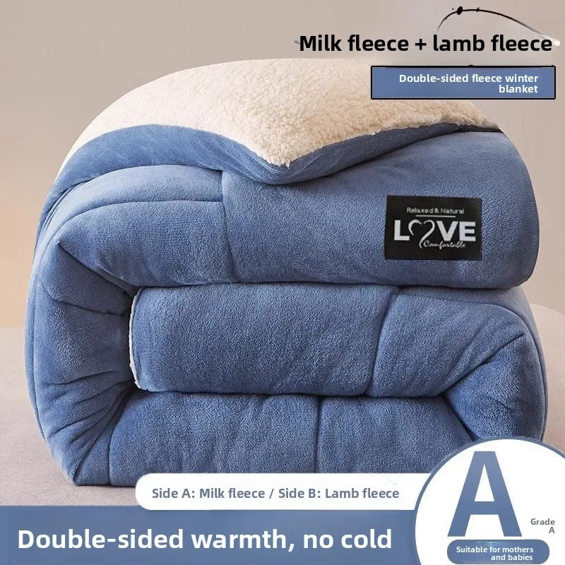 Thiened фланелевое хлопковое одеяло, зимнее одеяло, теплое постельное белье для односпальной кровати, многослойное плетение, приятное для кожи
Thiened фланелевое хлопковое одеяло, зимнее одеяло, теплое постельное белье для односпальной кровати, многослойное плетение, приятное для кожи