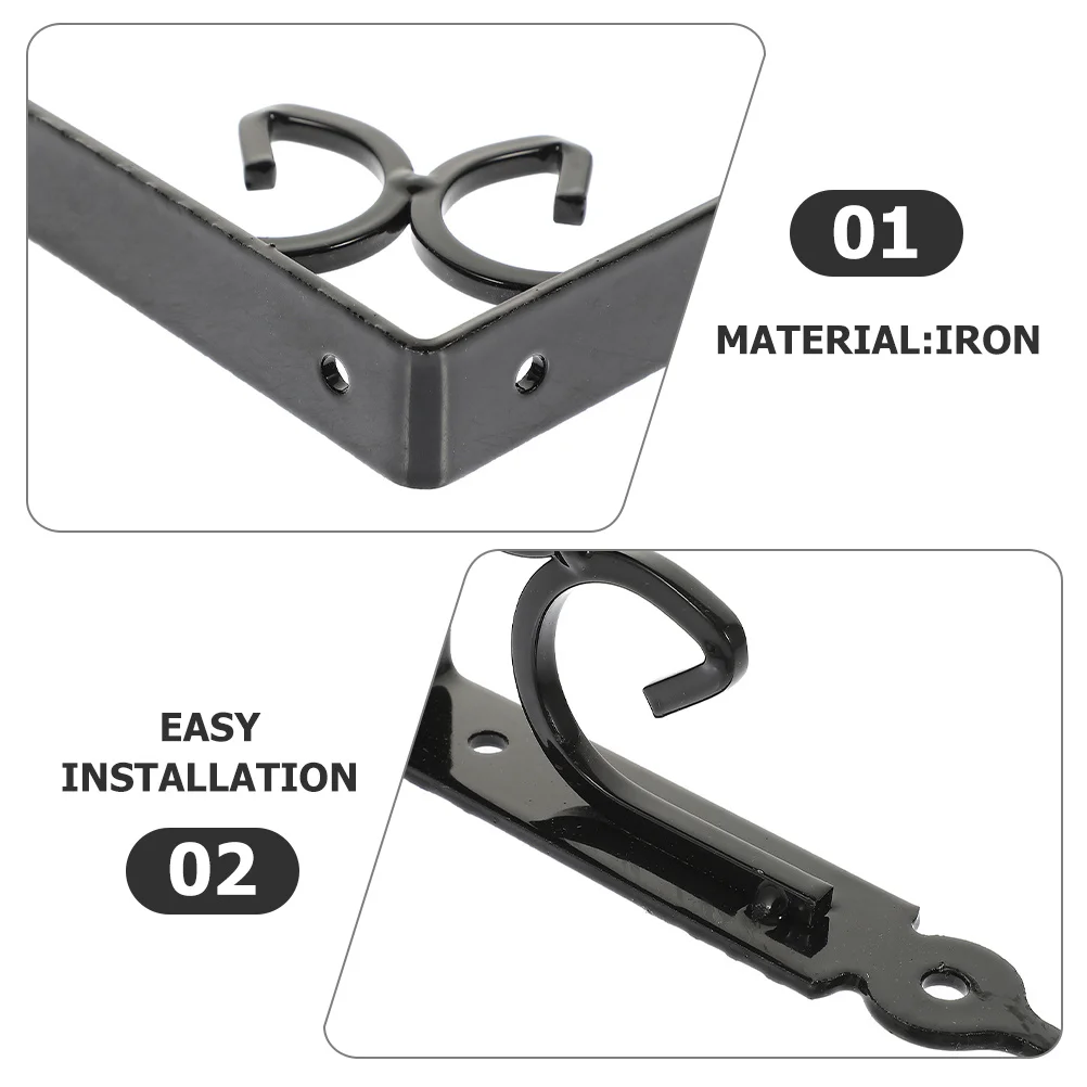 2pcs Heavy Duty Wall Brackets Strong Metal Angle Wall Planter Support Triangle Shelf Fixed Bracket Garage Home Office Decorative
2pcs Heavy Duty Wall Brackets Strong Metal Angle Wall Planter Support Triangle Shelf Fixed Bracket Garage Home Office Decorative