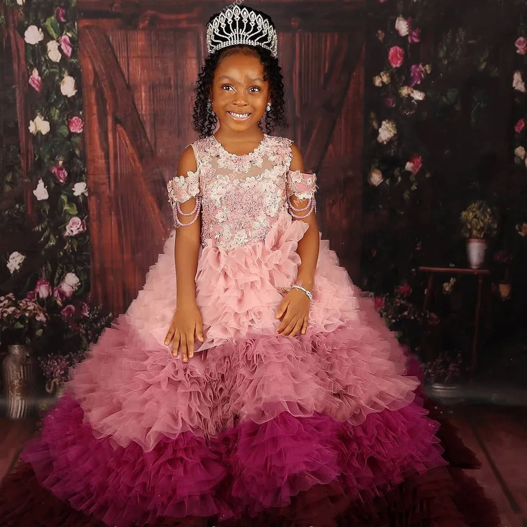 New Arrival Luxury Flower Girl Dresses For Wedding O Neck Kid Pageant Gowns Girls Long Prom Birthday Party Dresses
New Arrival Luxury Flower Girl Dresses For Wedding O Neck Kid Pageant Gowns Girls Long Prom Birthday Party Dresses