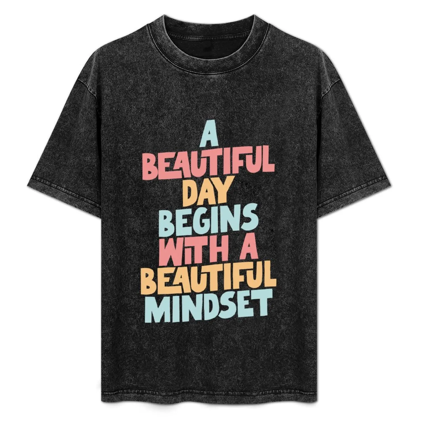 A Beautiful Day Begins with a Beautiful Mindset T-Shirt Basic Short Sleeve Cotton Blend T-Shirt
A Beautiful Day Begins with a Beautiful Mindset T-Shirt Basic Short Sleeve Cotton Blend T-Shirt