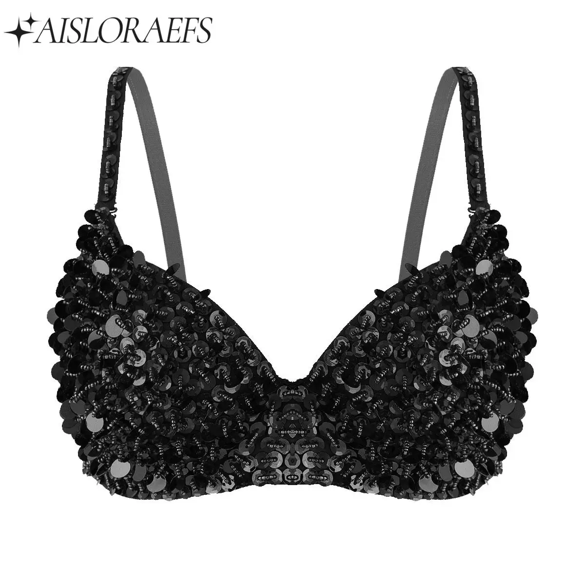 Womens Sexy Belly Dance Bustier Bra Carnival Pole Dancing Costume Sparkle Sequins Beading Padded Bra Top Rave Party Club Wear
Womens Sexy Belly Dance Bustier Bra Carnival Pole Dancing Costume Sparkle Sequins Beading Padded Bra Top Rave Party Club Wear