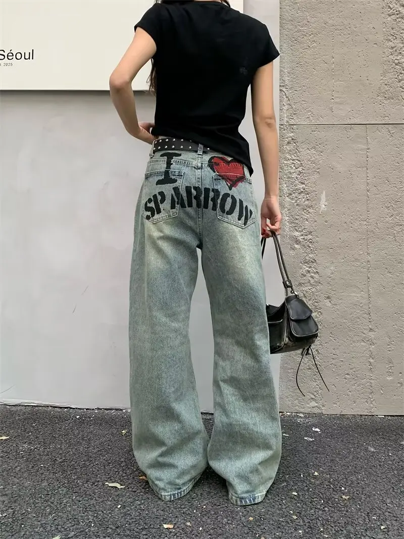 Women's Hotsweet Casual Retro Wide Leg Baggy Denim Trouser 2024 Summer Korean Y2K 2000s Pants Harajuku High Waist Loose Jeans
Women's Hotsweet Casual Retro Wide Leg Baggy Denim Trouser 2024 Summer Korean Y2K 2000s Pants Harajuku High Waist Loose Jeans