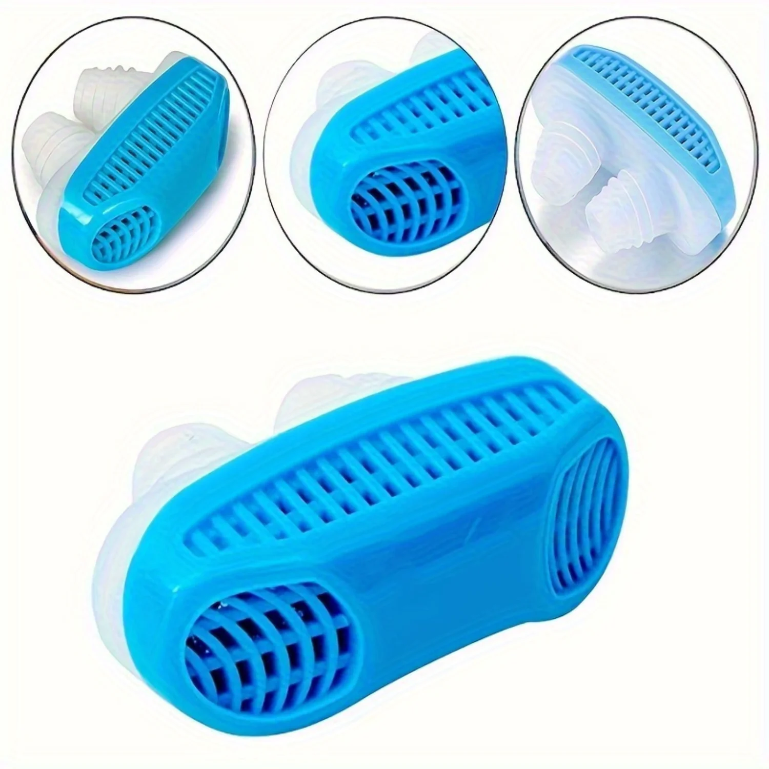 1pc 2-in-1 Anti Snoring Device, Nose Clip Helps Sleep Stop Snoring Reduce Snoring
1pc 2-in-1 Anti Snoring Device, Nose Clip Helps Sleep Stop Snoring Reduce Snoring