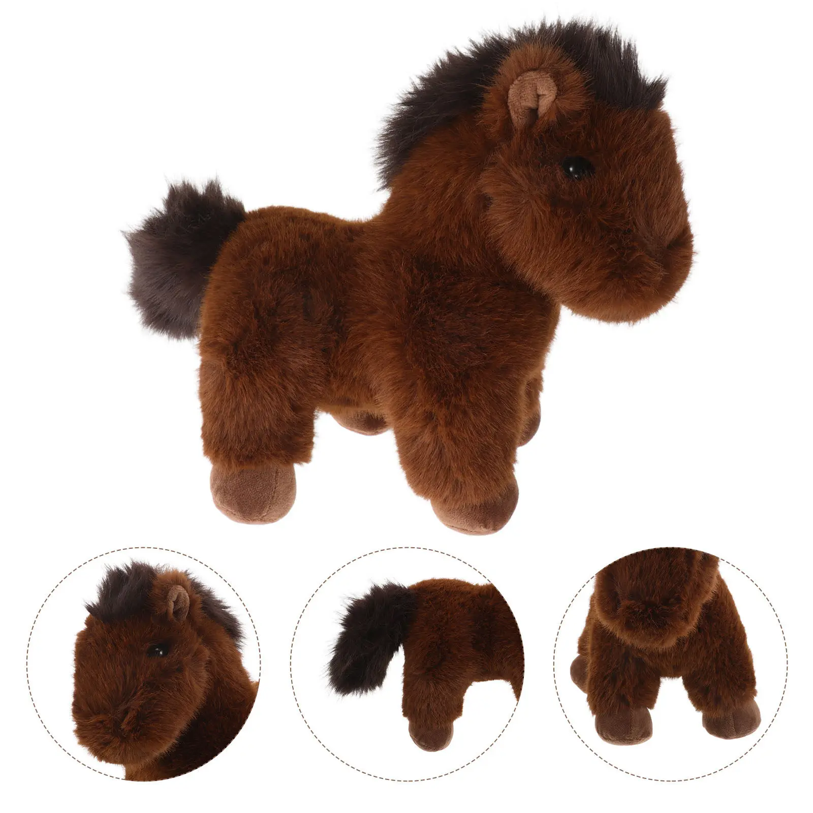 Small Horse Stuffed Animal Soft Cozy Decorative Horse Figure Ideal for Kids Bedroom Sofa Bed Comfort and Cuddling
Small Horse Stuffed Animal Soft Cozy Decorative Horse Figure Ideal for Kids Bedroom Sofa Bed Comfort and Cuddling