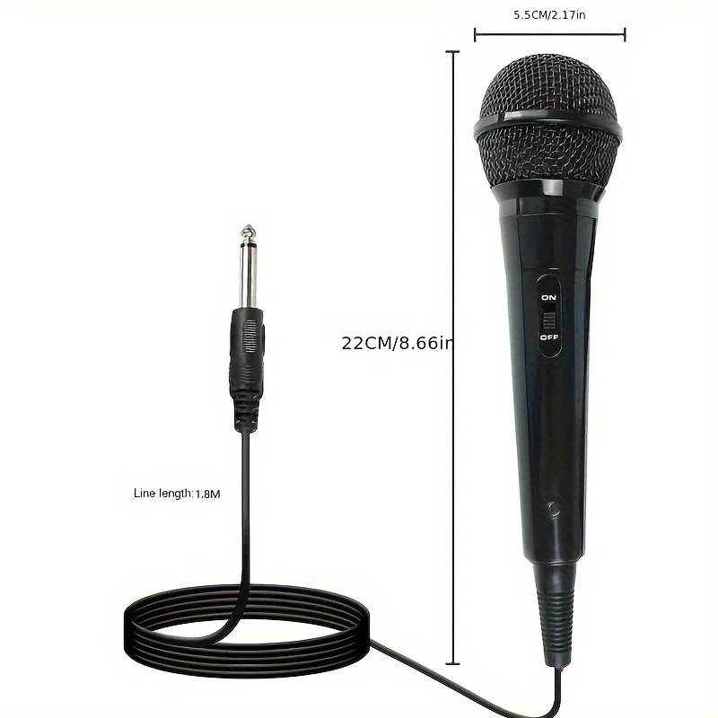 Dynamic Wired Microphone for KaraokeOKTrailer Speaker Singing Recording Handheld Microphone Eid Mubarak
Dynamic Wired Microphone for KaraokeOKTrailer Speaker Singing Recording Handheld Microphone Eid Mubarak