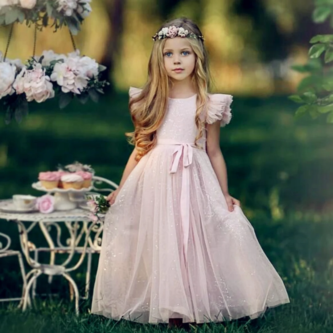 Flower Girl Dress for Wedding White Long Sleeves With Bow Kids Bridesmaid Party First Communion Birthday Ball Gown
Flower Girl Dress for Wedding White Long Sleeves With Bow Kids Bridesmaid Party First Communion Birthday Ball Gown