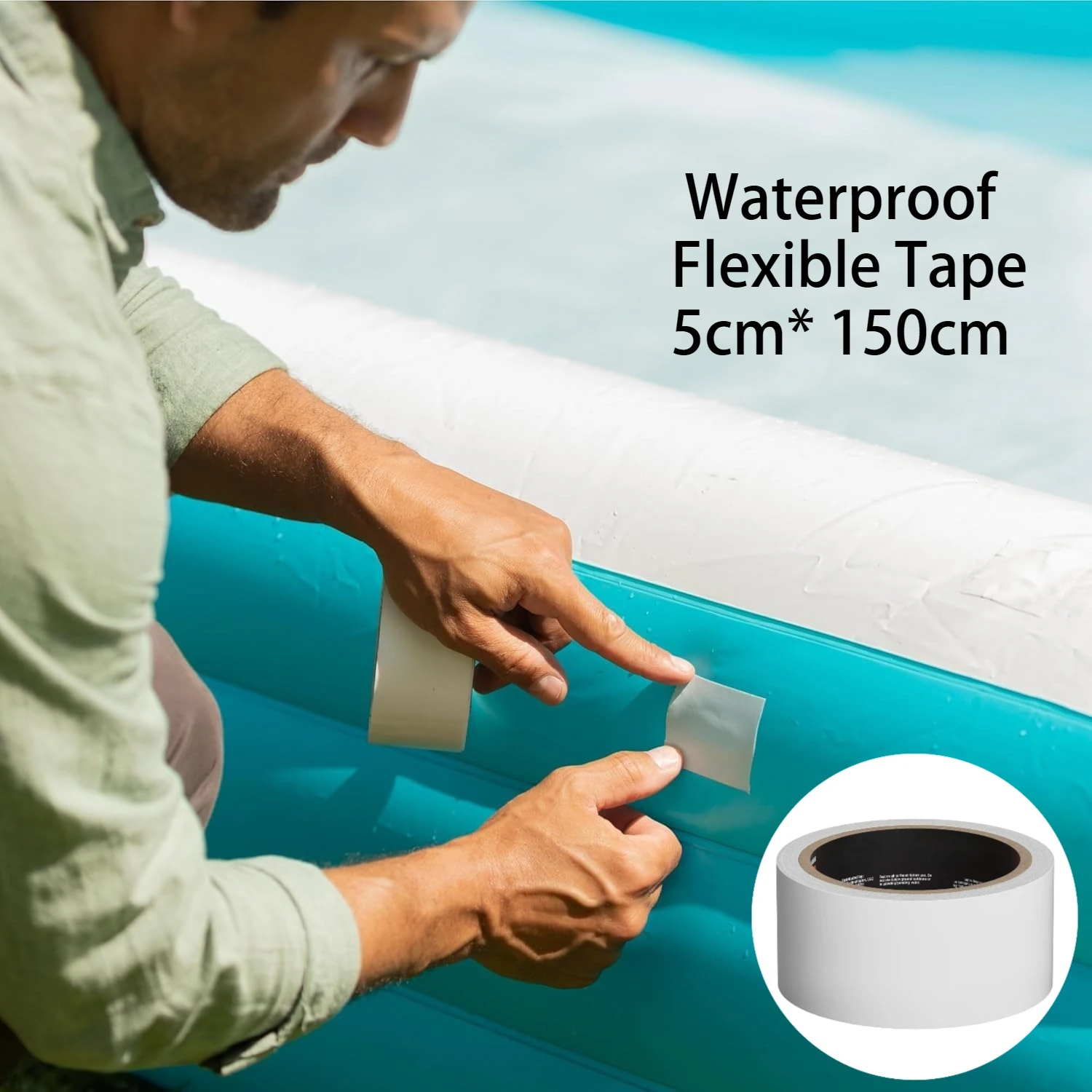 Гибкая водонепроницаемая лента — сверхпрочная клейкая гидроизоляционная лента, остановка утечек, мгновенно ремонта уплотнений! - Белый
Гибкая водонепроницаемая лента — сверхпрочная клейкая гидроизоляционная лента, остановка утечек, мгновенно ремонта уплотнений! - Белый