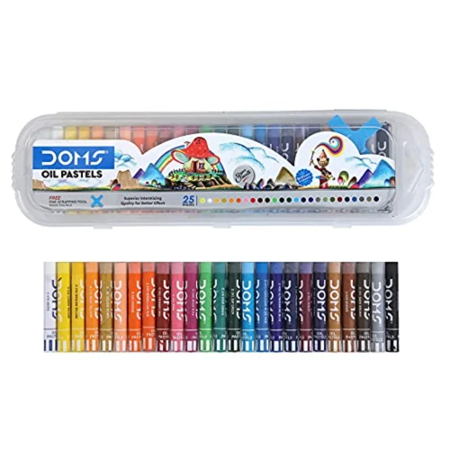 OIL PASTELS PACK OF 25 COLOR SHADES
OIL PASTELS PACK OF 25 COLOR SHADES
