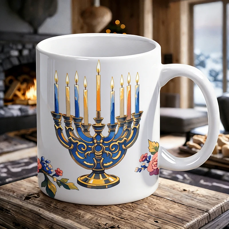Elegant Floral Blue and Gold Pattern Ceramic Mug, Coffee Cup, Milk Cup, Office Tea Cup, Drinking Cup, Fade-Resistant
Elegant Floral Blue and Gold Pattern Ceramic Mug, Coffee Cup, Milk Cup, Office Tea Cup, Drinking Cup, Fade-Resistant