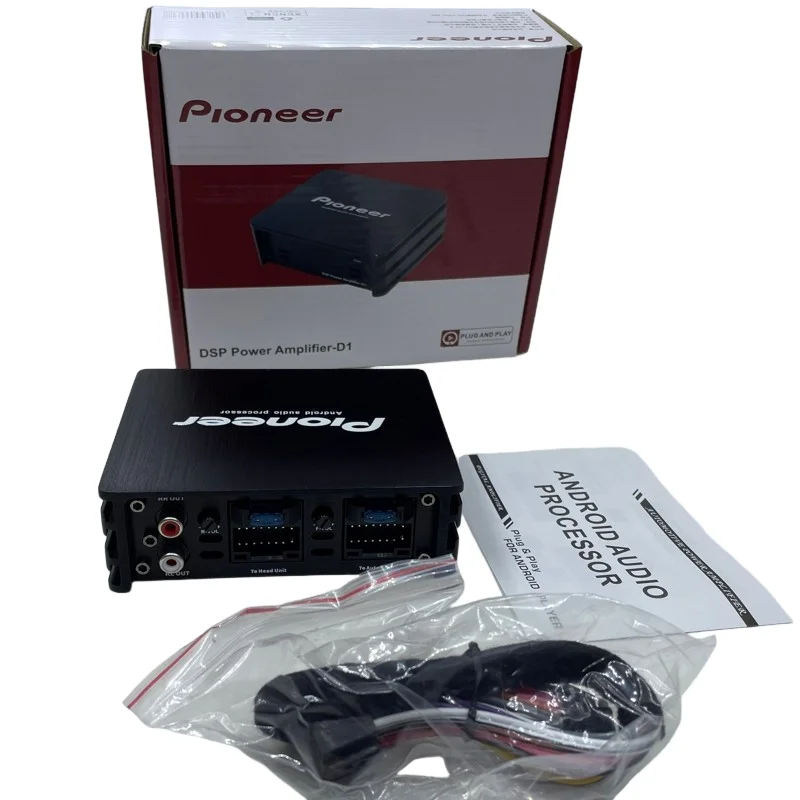 Pioneer-Car DSP Upgrade Power Amplifier D1 Android AUDIO Processor Plug Subwoofer Sound Quality Improvement Dedicated Player
Pioneer-Car DSP Upgrade Power Amplifier D1 Android AUDIO Processor Plug Subwoofer Sound Quality Improvement Dedicated Player