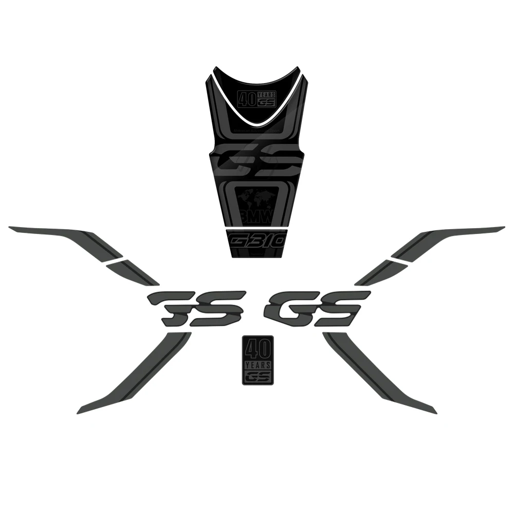 Motorcycle Sticker For G310GS 2018-2022 40th Triple Black Body Tank Sticker
Motorcycle Sticker For G310GS 2018-2022 40th Triple Black Body Tank Sticker