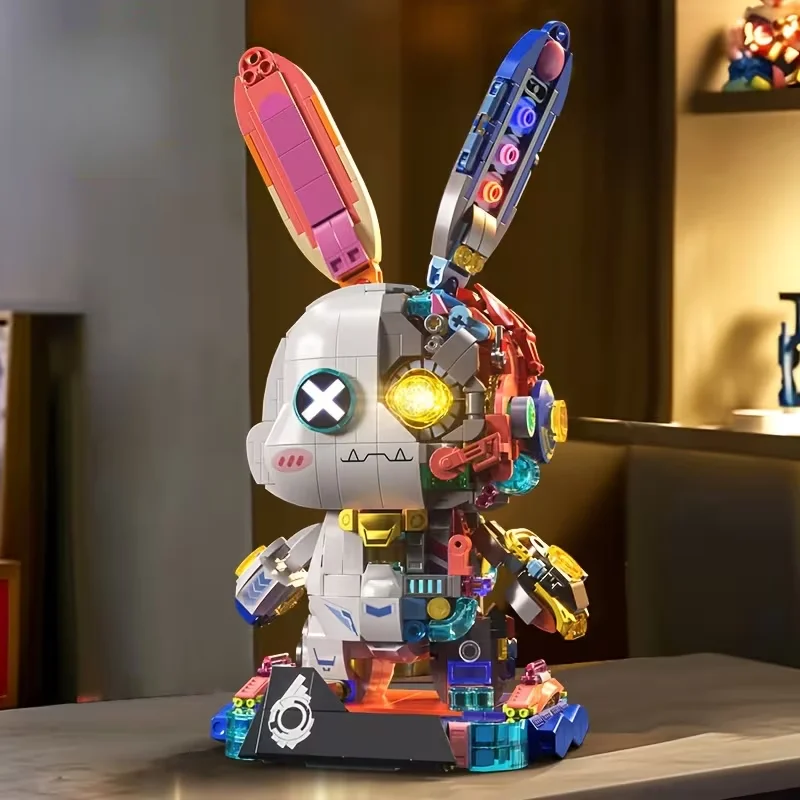 Creative Mechanical Rabbit Model Building Blocks Set, Cute Design with Exquisite Details & Bright Colors, Ideal Gift
Creative Mechanical Rabbit Model Building Blocks Set, Cute Design with Exquisite Details & Bright Colors, Ideal Gift