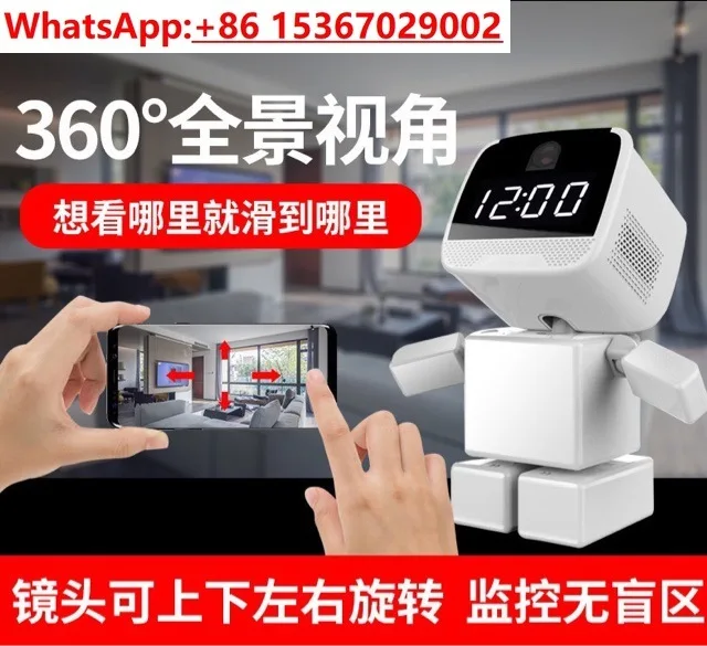 1080P мониторинг Wi-Fi камера мобильного телефона удаленный уход за ребенком камера домашнего мониторинга 360-градусный робот
1080P мониторинг Wi-Fi камера мобильного телефона удаленный уход за ребенком камера домашнего мониторинга 360-градусный робот