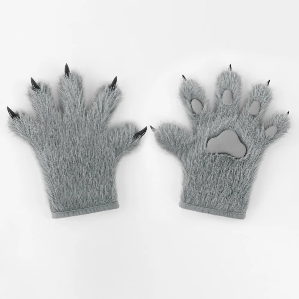 Cute Cartoon Cosplay Costume Gloves Furry Thicken Cat Paw Gloves Warm Cosplay Props Puppy Claw Mittens Club
Cute Cartoon Cosplay Costume Gloves Furry Thicken Cat Paw Gloves Warm Cosplay Props Puppy Claw Mittens Club