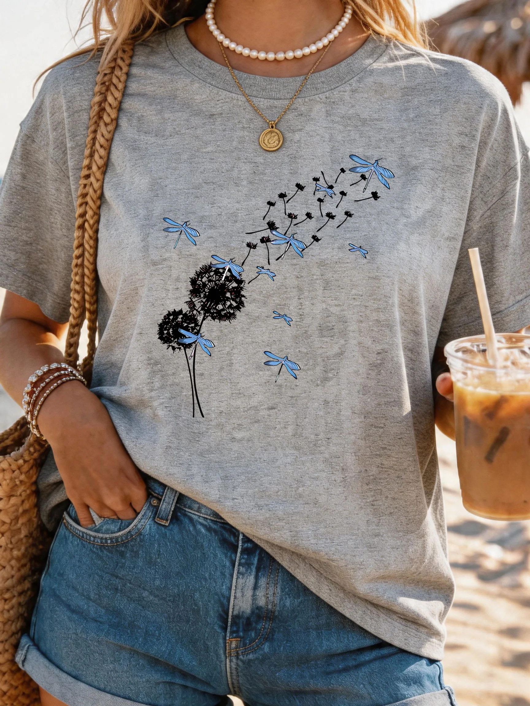 Women's Large Size Printed round Neck Short Sleeve T-shirt 1-7XL Comfortable Casual Top in European Style
Women's Large Size Printed round Neck Short Sleeve T-shirt 1-7XL Comfortable Casual Top in European Style