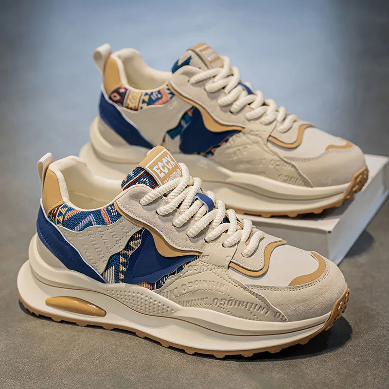 Весенняя удобная мужская обувь, новая дышащая обувь, модные универсальные мужские кроссовки на толстой подошве, повседневная обувь для бега для папы для мужчин
Весенняя удобная мужская обувь, новая дышащая обувь, модные универсальные мужские кроссовки на толстой подошве, повседневная обувь для бега для папы для мужчин