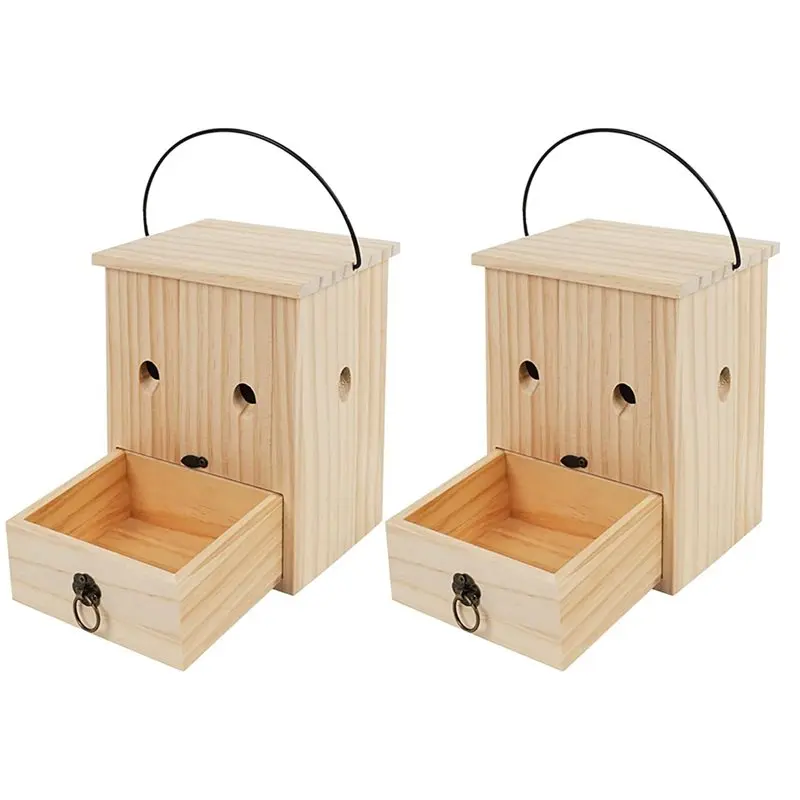 A93Z Carpenter Bee Traps For Outdoor Use-Wooden Wasp Trap-Durable, Weather-Resistant, Eco-Friendly For Outside
A93Z Carpenter Bee Traps For Outdoor Use-Wooden Wasp Trap-Durable, Weather-Resistant, Eco-Friendly For Outside