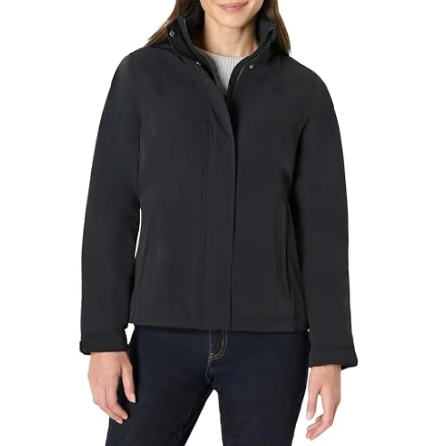 Women's Regular-Fit Packable Lightweight Waterproof Rain Jacket
Women's Regular-Fit Packable Lightweight Waterproof Rain Jacket