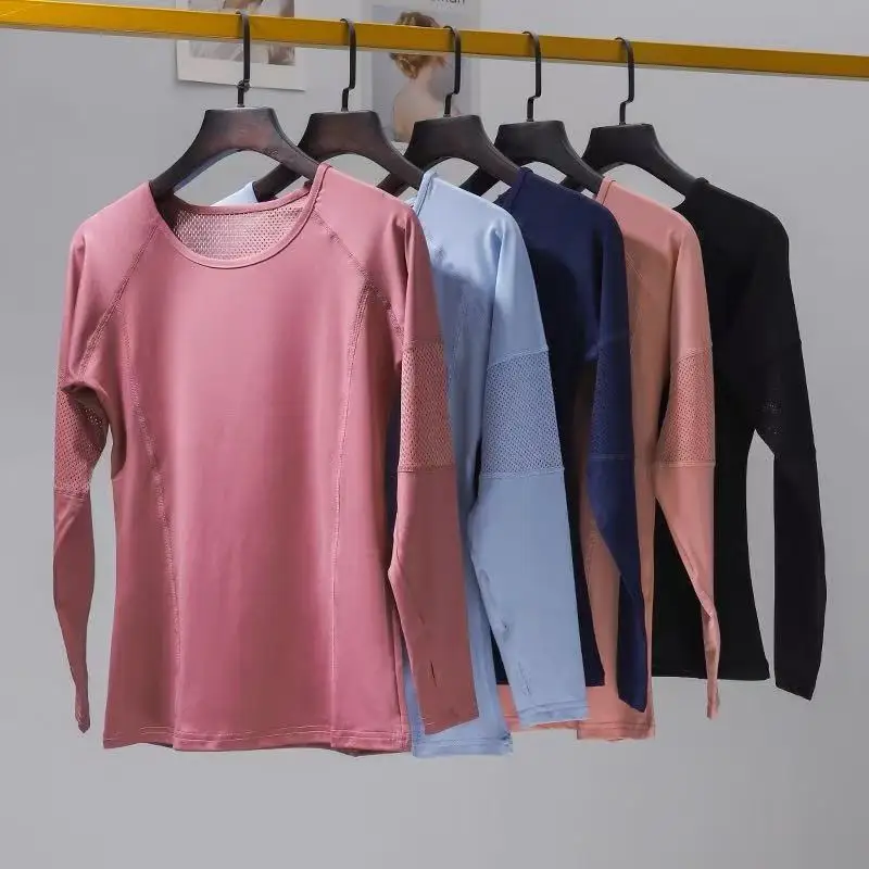 Women's Long-Sleeve Yoga Clothing, Breathable Quick-Dry Fitness Wear, Slimming Running Pilates Sports T-Shirt, Training Apparel
Women's Long-Sleeve Yoga Clothing, Breathable Quick-Dry Fitness Wear, Slimming Running Pilates Sports T-Shirt, Training Apparel
