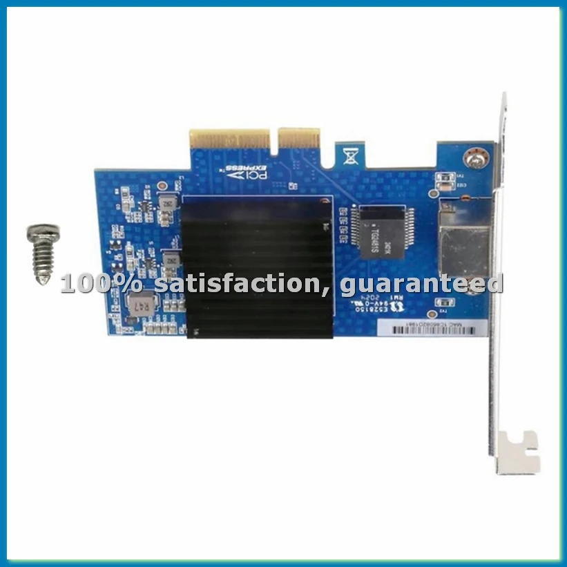 Сетевая карта PCI-E 10 Гбит/с, однопортовый гигабитный сетевой адаптер PCI-E X4 AQC107 Ethernet NIC для настольных ПК-A69M
Сетевая карта PCI-E 10 Гбит/с, однопортовый гигабитный сетевой адаптер PCI-E X4 AQC107 Ethernet NIC для настольных ПК-A69M