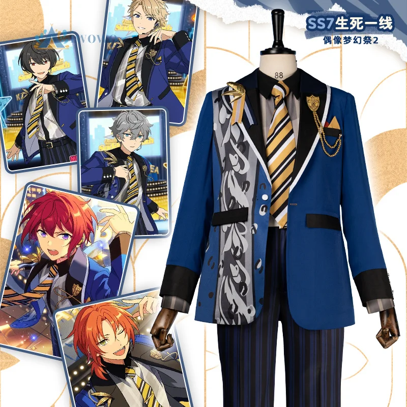 Anime Ensemble Stars Cosplay Suou Tsukasa Costume Outfits Halloween Carnival Party Christmas Play Role Clothes Clothing
Anime Ensemble Stars Cosplay Suou Tsukasa Costume Outfits Halloween Carnival Party Christmas Play Role Clothes Clothing