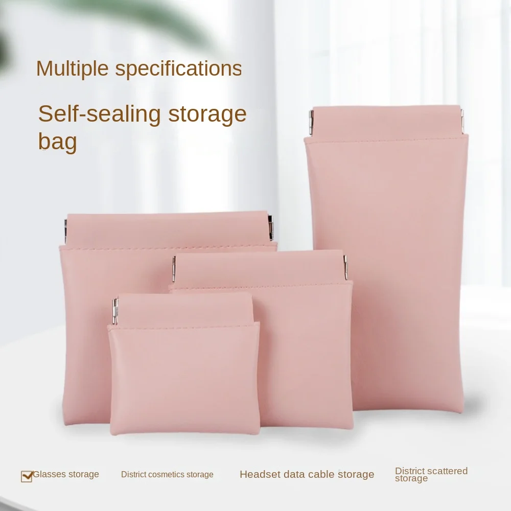 Fashion Automatic Closing Data Cable Storage Bag PU Portable Storage Bag Shrapnel Bag Travel
Fashion Automatic Closing Data Cable Storage Bag PU Portable Storage Bag Shrapnel Bag Travel
