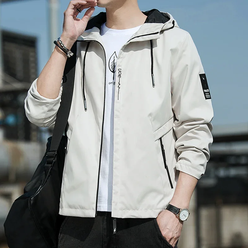 Men Long Sleeve Hip Hop Streetwear Coats Spring Men's Bomber Jackets Fashion Korean with hood Golf Windbreaker Aviator Jacket
Men Long Sleeve Hip Hop Streetwear Coats Spring Men's Bomber Jackets Fashion Korean with hood Golf Windbreaker Aviator Jacket