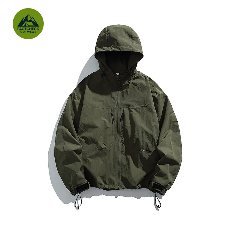 FACTCHECKKITE EU US Size Top Quality Outdoor Hiking Waterproof Windbreaker Unisex Hooded Jacket Windproof Coat
FACTCHECKKITE EU US Size Top Quality Outdoor Hiking Waterproof Windbreaker Unisex Hooded Jacket Windproof Coat