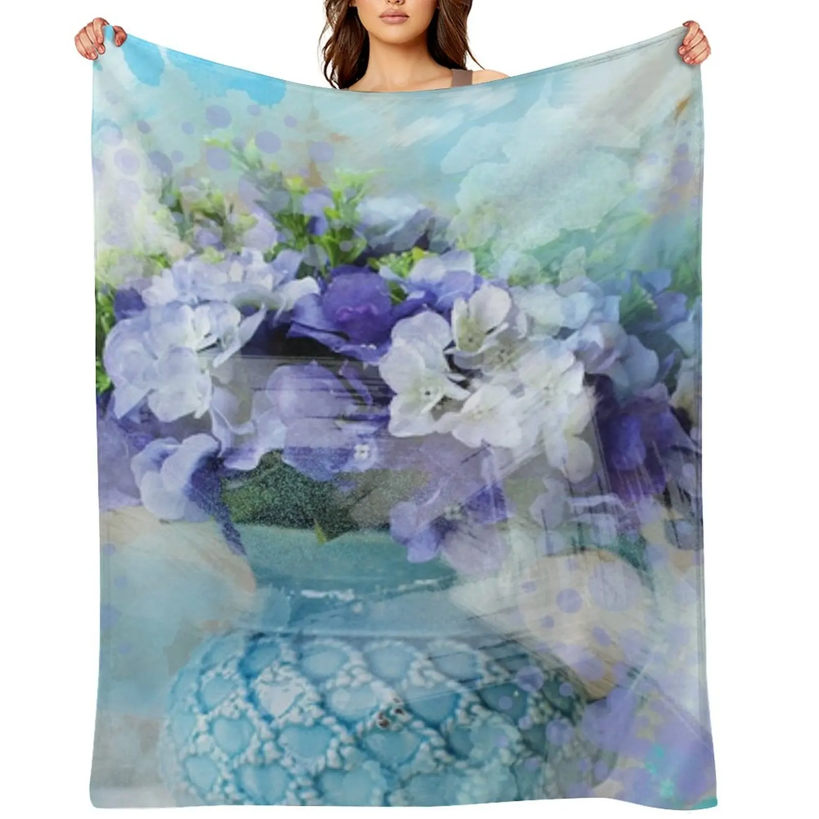 shabby chic french country blue purple iris flower Throw Blanket Multi-Purpose Soft Kid'S Blankets
shabby chic french country blue purple iris flower Throw Blanket Multi-Purpose Soft Kid'S Blankets
